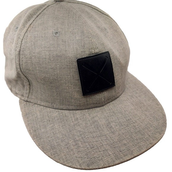 Gray 7 1/4 Fitted Routine Baseball Hat Cap Men's Black Cross Baseball Bat Emblem - Picture 8 of 16